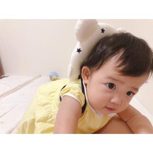 赤ちゃん 転倒防止 リュック まもっくま 転ぶ 頭 ゴッツン防止 Esmeralda エスメラルダ 転倒防止クッション 枕 ドーナツ枕 日本製 ベビーピロー ベビー枕 Esm Mkuma01 Shop Nico2ヤフー店 通販 Yahoo ショッピング