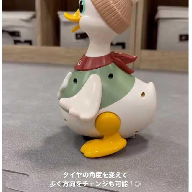 あひる 音の出るおもちゃ よちよちアヒルさん 乳幼児 おもちゃ 1歳 6か月 動く ハイハイ かわいい 子供 ごっこ遊び 知育玩具 歩く ファミリー オラトイズの画像