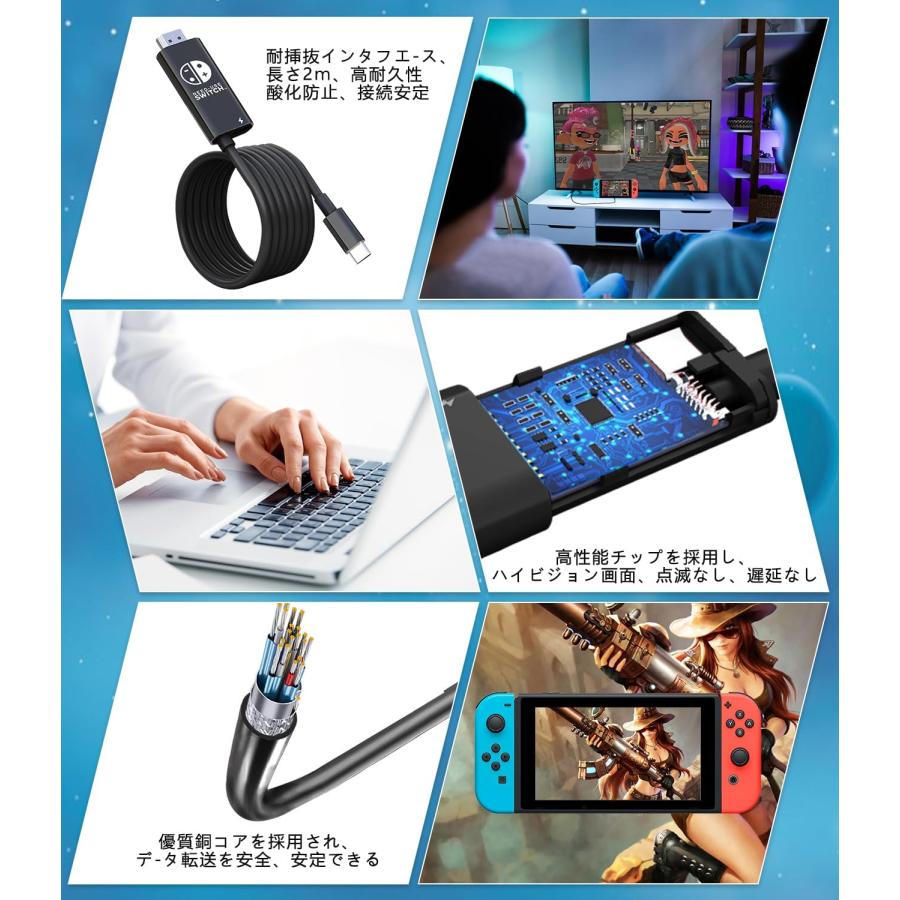 Nintendo Switch スイッチ ドック HDMI ケーブル 新色 オール Nintendo Switch スイッチ ドック HDMI ケーブル 新色 オール