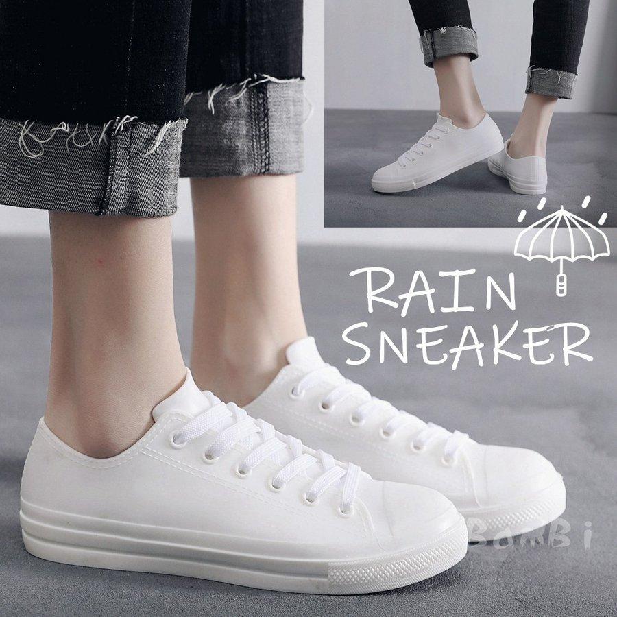 レインシューズ スニーカー レディース レイン 靴 雨 梅雨 通勤 雨具 Hop109 Shop N O A 通販 Yahoo ショッピング