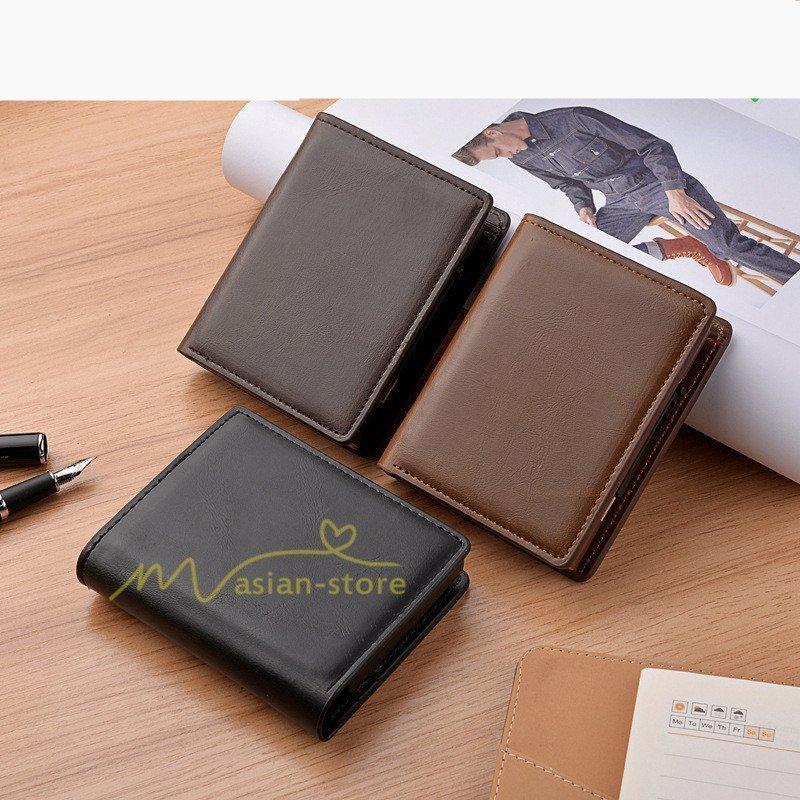 財布 二つ折り メンズ 二つ折り財布 2つ折り財布 折りたたみ コンパクト カード多い お札 高級感 代30代40代50代 お出かけ ファッション 無地人気 Nin102 Shop N O A 通販 Yahoo ショッピング