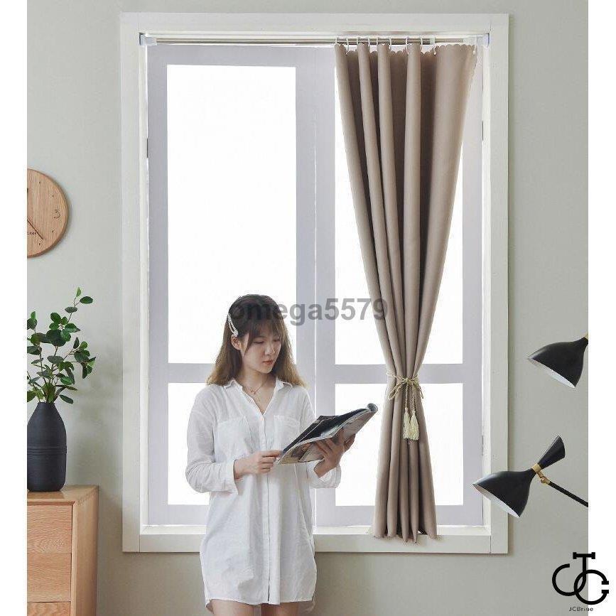 カーテン 遮光カーテン シンプル 小さなカーテン パンチレス取付カーテン プライバシー保護 無地 Uvカット お得サイズ おしゃれ 遮熱 遮光 カーテン Noa71 Shop N O A 通販 Yahoo ショッピング