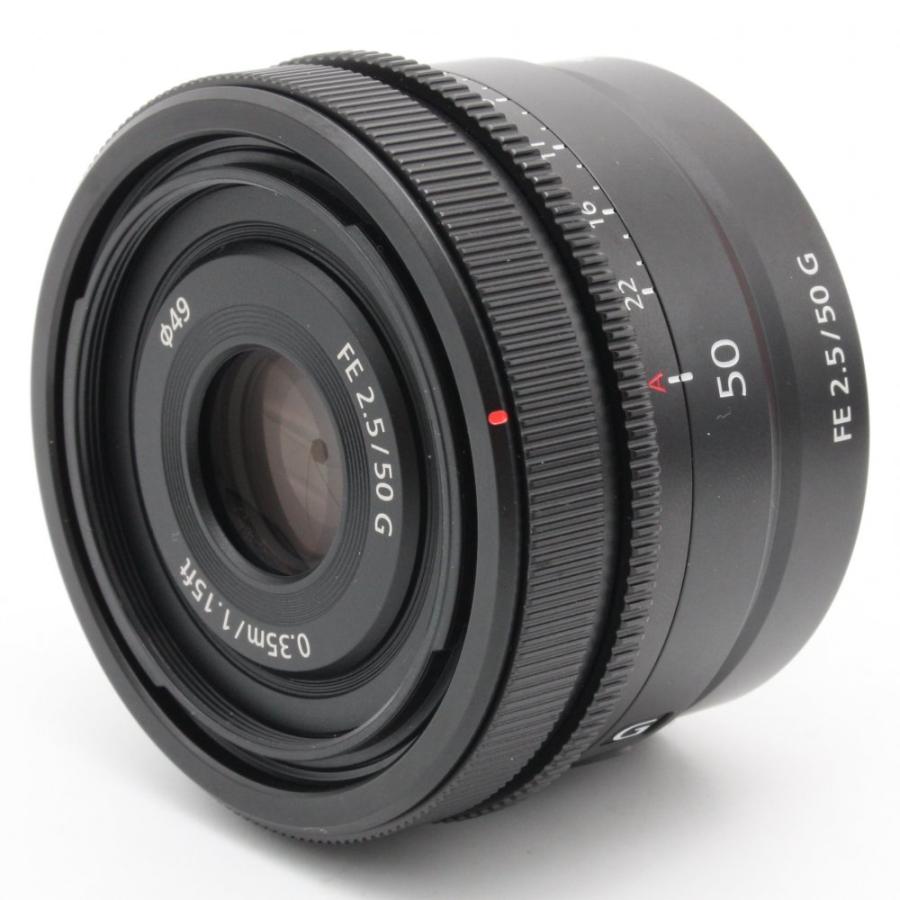 ソニー(SONY) 標準単焦点レンズ フルサイズ FE 50mm F2.5 G Gレンズ デジタル一眼カメラα[Eマウント]用 純正レンズ SEL50F25G｜shop-nst｜02