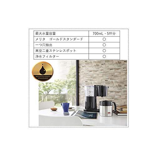 Melitta(メリタ) ALLFI (オルフィ)【2-5杯 浄水フィルター付】 ホワイト SKT523W｜shop-nw｜06