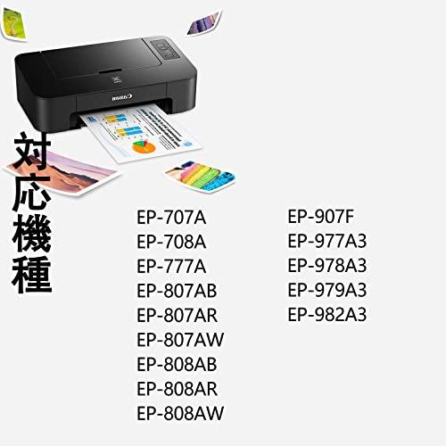 エプソン用(EPSON) IC80L 互換インクカートリッジ とうもろこし インク IC6CL80L 80インクM マゼンタ 4本対応機種:EP-707A/ EP-708A/ EP-777A/ EP-80｜shop-nw｜02