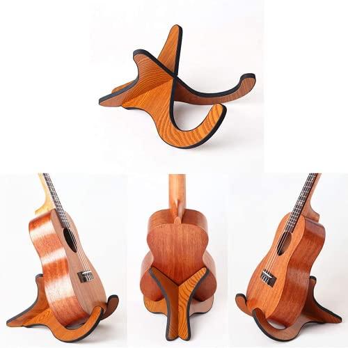 TAORAYO 木製ウクレレスタンド ポータブル ウクレレスタンドスタンド 木製楽器台 X型 折り畳み式 組立簡単 楽器スタンドホルダー 小型ギター/ウクレ｜shop-nw｜07