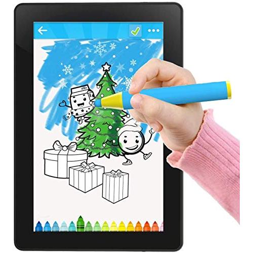 Ciscle タッチペン 子供用スタイラスペン 握りやすい クレヨン形 ほとんどの絵描きAPPに対応 iPad/iPhone/Androidに対応 誕生日プレゼント クリスマ｜shop-nw｜02