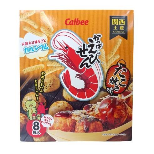 大阪 お土産 関西限定！ カルビーかっぱえびせんたこ焼味8袋入