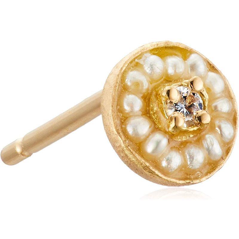 26【新品未使用】 リトルエンブレム little emblem K18ダイヤケシパールピアス LE-AP70 【2718025277】(16315円)