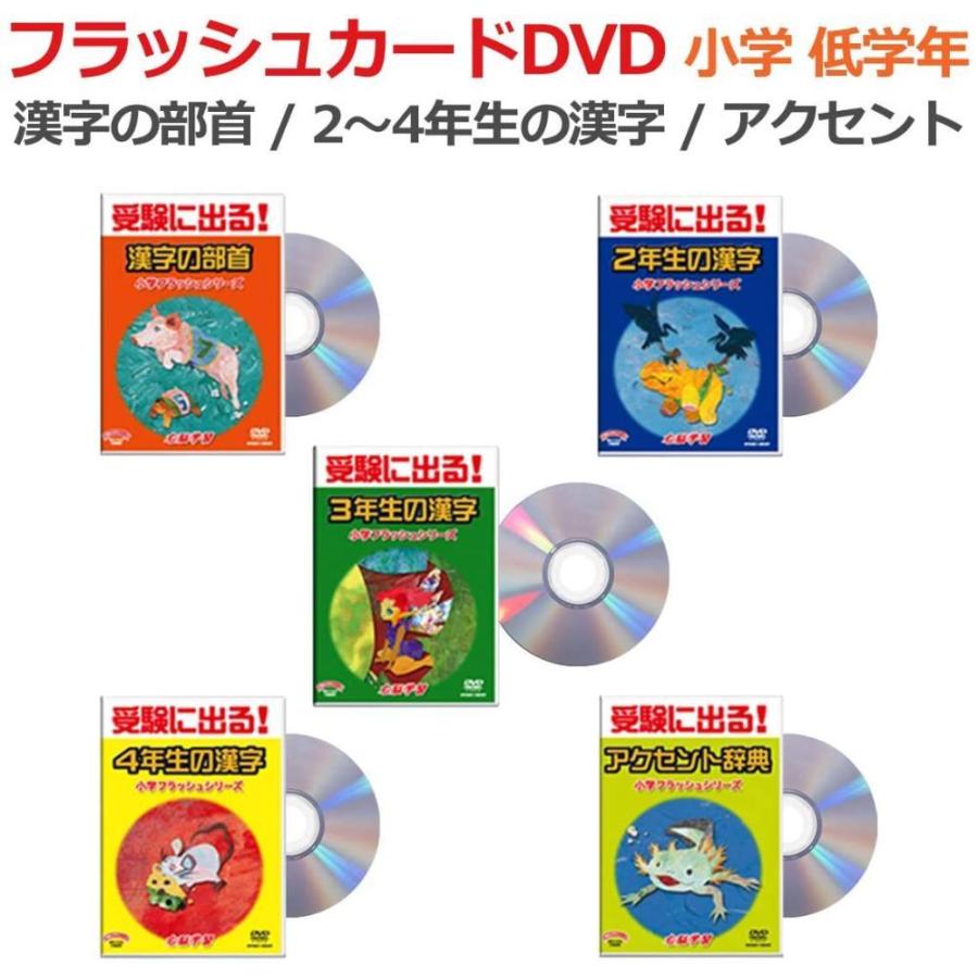 大人の上質 フラッシュカードdvd Dvd5巻 低学年5巻 小学国語 星みつる式 予習 小学生 アクセント辞典 部首 4年生の漢字 3年生の漢字 2年生の漢字 おもちゃ