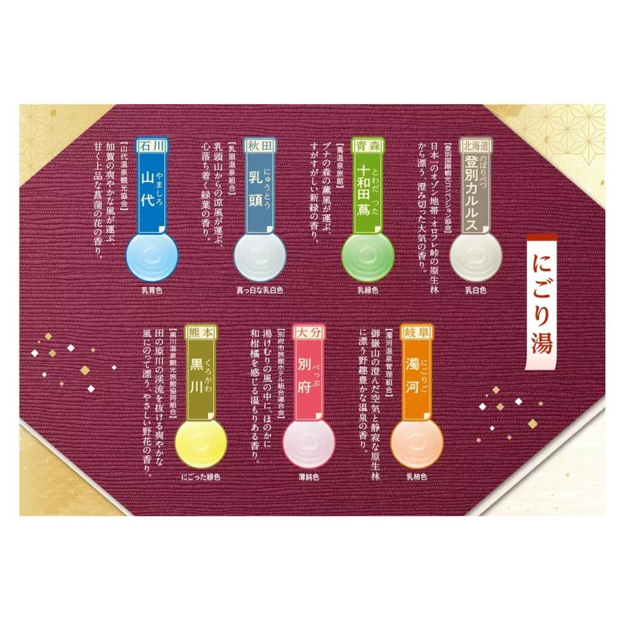 バスクリン（BATHCLIN） 日本の名湯 82包入 入浴剤 旅する気分で選べる
