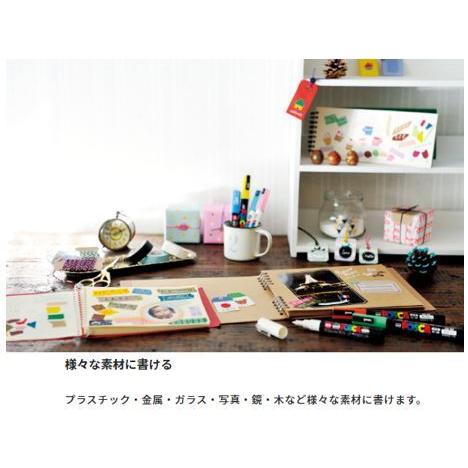 ポスカ ポスカ〈中字丸芯〉 8色セット メール便・送料無料 POSCA 三菱