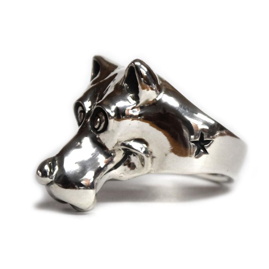 アニマルリング ドッグ 指輪 シルバー925 リング ドーベルマン