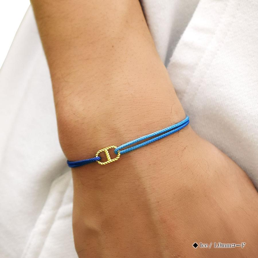 K18 ゴールド アンカーチェーンブレスレット シェーヌダンクル メンズ 