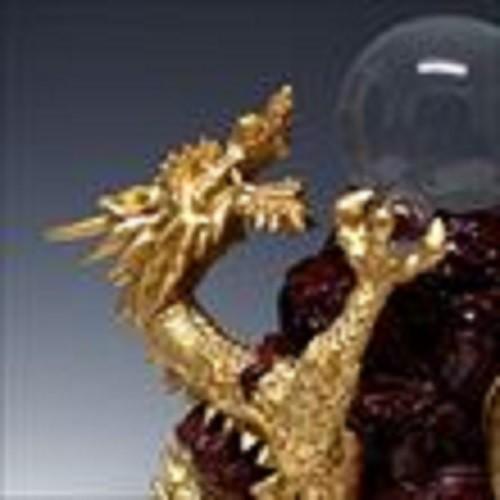 風水龍 双龍 (特大) 高さ42cm 置物溶解水晶 2個付き : Shop 風水龍 双龍 (特大) 高さ42cm 置物溶解水晶 2個付き : Shop
