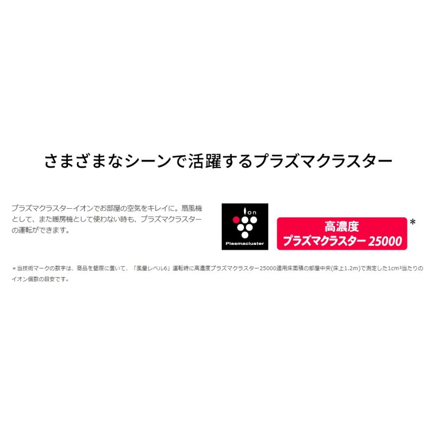 プラズマクラスター シャープ スリムイオンファンHOT&COOL PF-JTH1
