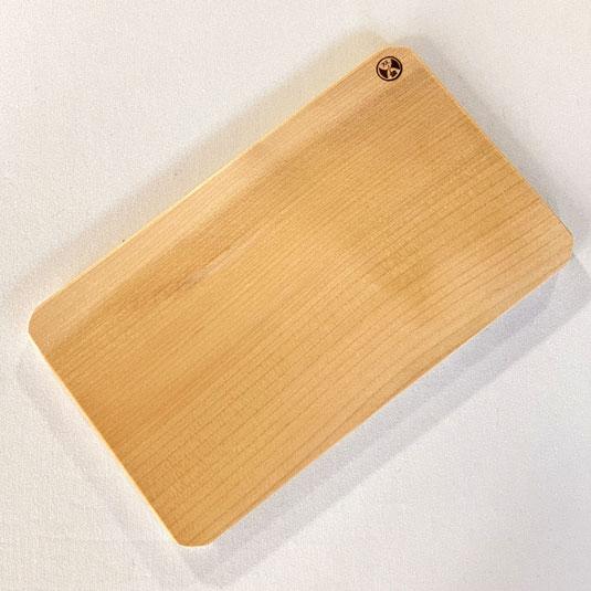 双葉商店】高級イチョウまな板 16 天然木 銀杏一枚板 縦16cm 横