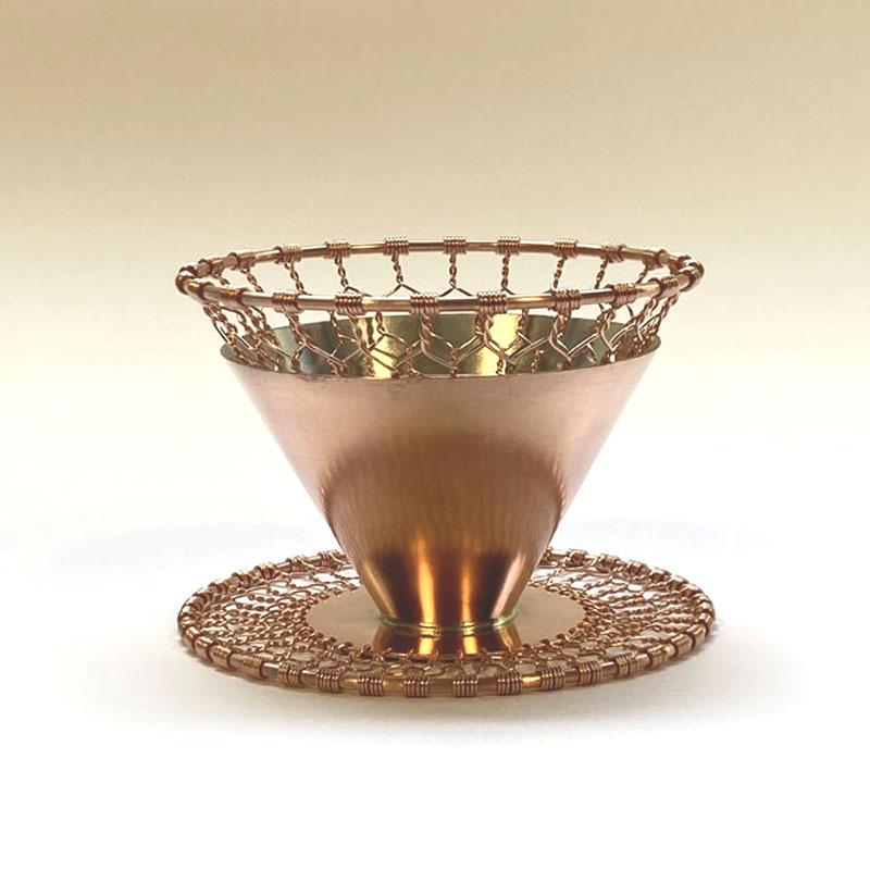 金網つじ】 手編みコーヒードリッパー 銅 : POST DETAIL Yahoo店