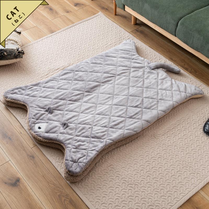 展示作品 マルチマット ブランケット ひざ掛け クッションカバー アニマル クッション ひざ掛け かわいい アニマルサンド