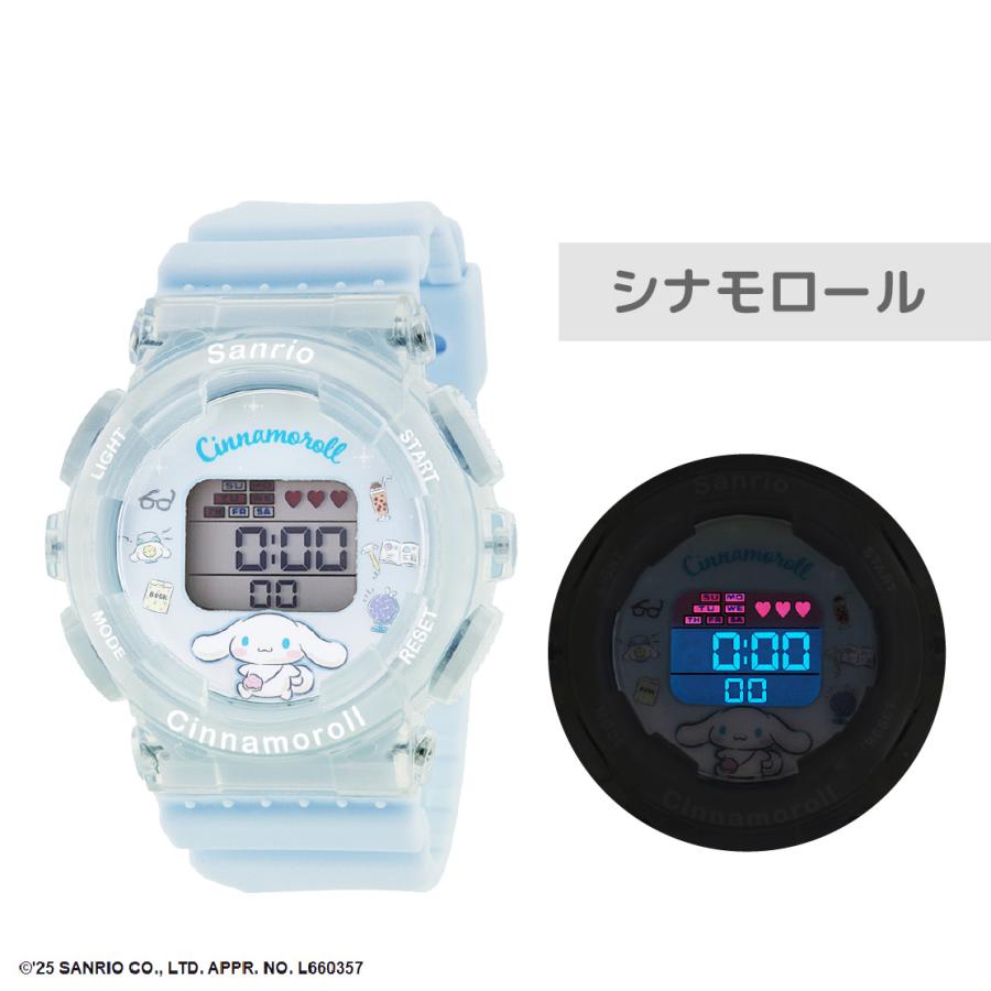 ☆シナモロール腕時計④【箱／特典3点】ZGOサンリオ海外限定アナログ
