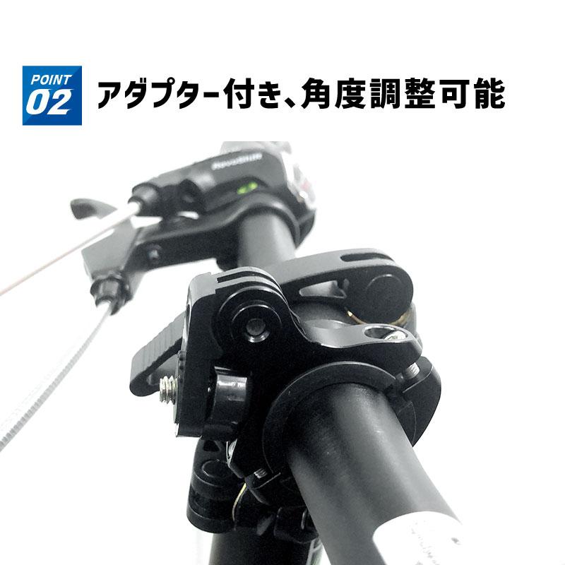 【新品】サイクルレコーダー 4.6K 自転車ドライブレコーダー LEDライト付 サイクルレコーダー