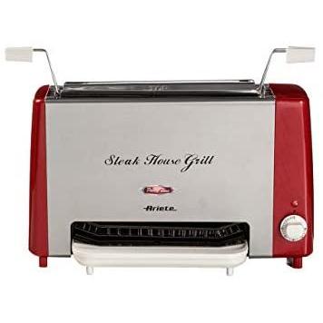 送料無料 あす楽 縦型 両面焼き レッド ヘルシーステーキハウスグリル アリエテ 730 レッド ファイナルセール Transformar Consulw Net