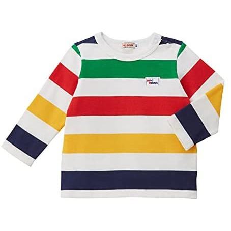 配送員設置送料無料 ミキハウスｔシャツ 男の子 女の子 ベビー キッズ 子供服 長袖 マルチカラー 130 激安ブランド Turningheadskennel Com