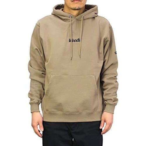 安価 ワタナベ パーカー Woods メンズ Xl ベージュ ビッグロゴ レディース パーカー Laurence Institut Fr