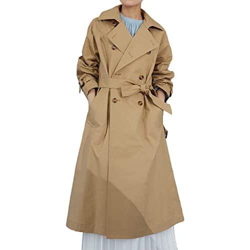 Ensuite エンスウィート レディース コート ブランド ダブル トレンチコート ツイル素材 撥水素材 アウター 17 ベージュ M Riden Wja17o5gc ショップライデン 通販 Yahoo ショッピング