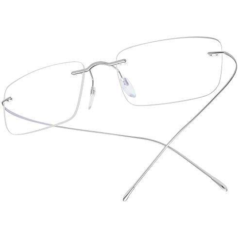 Fonex チタン製メガネフレーム 縁のないフレームレスの光学式アイウェア男性と女性のためのメガネ F シルバー Riden Wmr09s1gi046 ショップライデン 通販 Yahoo ショッピング