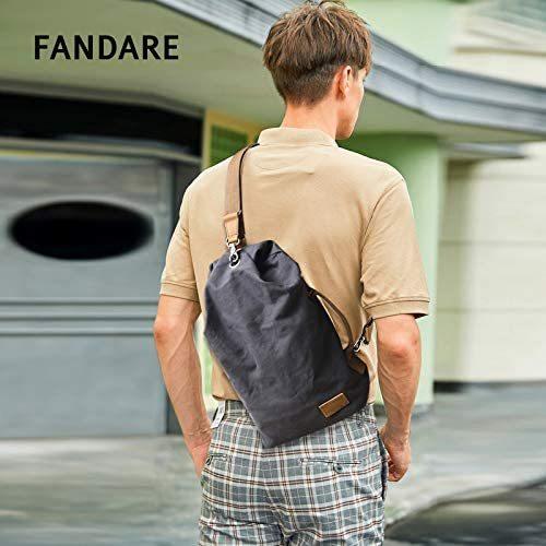 税込 Fandare ボディーバッグ ワンショルダーバッグ メンズ ポーチ 軽量 大容量 サイドポケット スポーツ アウトドア カジュアル ダークグレー ボディバッグ Www Gatorheatandair Com