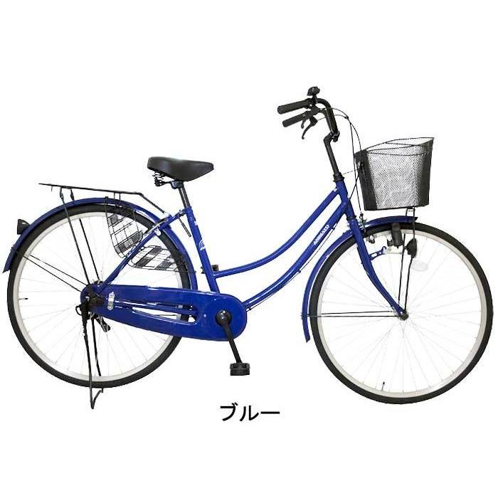 KYOTO SAKURA]26吋 クラシカルシティーバイク 内装3段/ネイビー