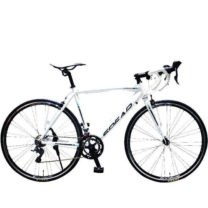 ロードバイク 自転車 本体 700c アルミフレーム シマノ製 16段変速 Spr 7016 ディレーラー Claris クラリス 適用身長165cm以上 初心者 男性 女性 Spr 7016 自転車通販 Spear 通販 Yahoo ショッピング