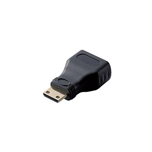 ELECOM エレコム HDMI (メス) - Mini HDMI (オス) 変換アダプタ ブラック AD-HDAC3BK タブレット ビデオカメラ テレビ接続 サビ モニター ケーブル｜shop-relife｜03