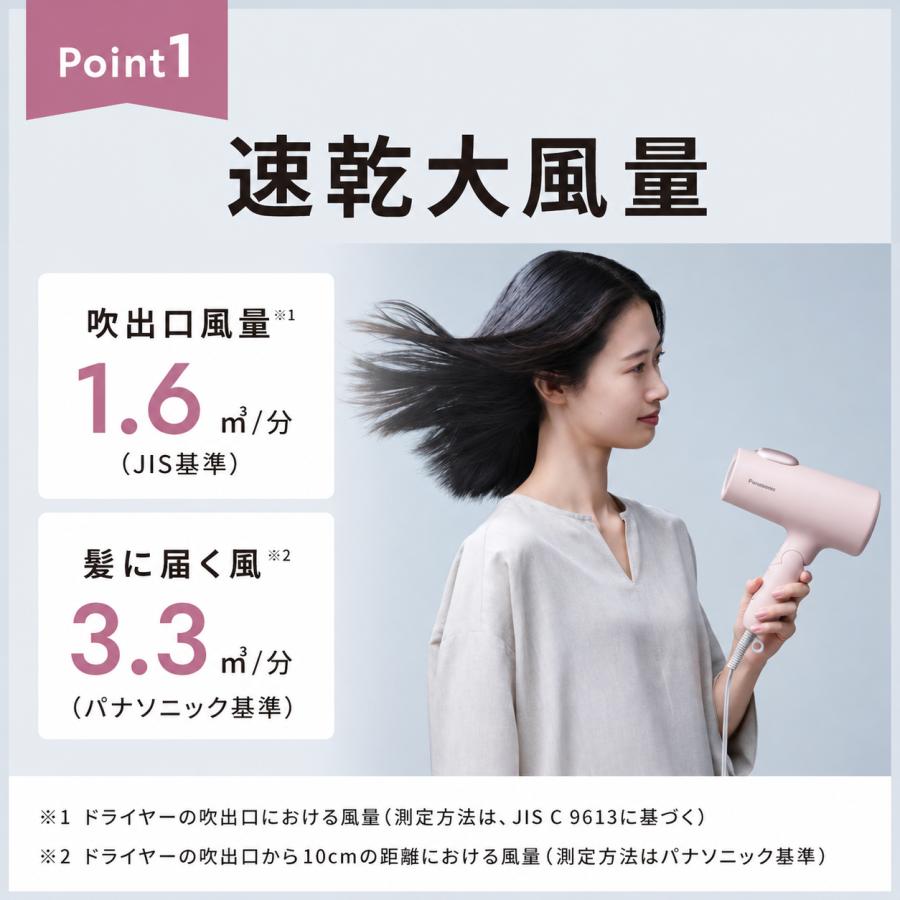 イオニティ ドライヤー パナソニック EH-NE7M ionity イオン 速乾 大