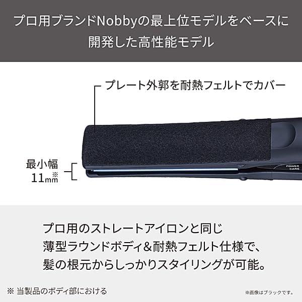 Nobby by TESCOM テスコム ヘアアイロン NIS500A-H スモーキーグレー