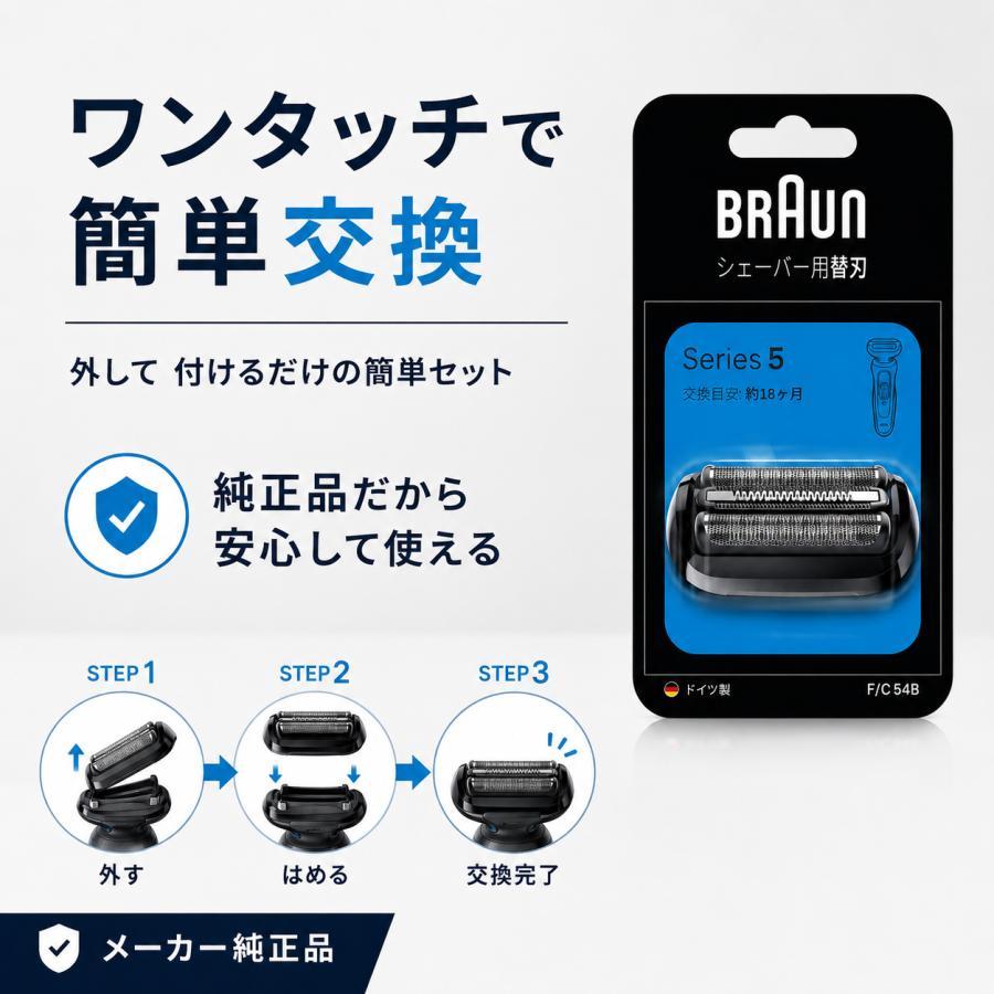 BRAUN Series 5 ブラウン シリーズ5 替刃 F/C54B 国内正規品 網刃内刃