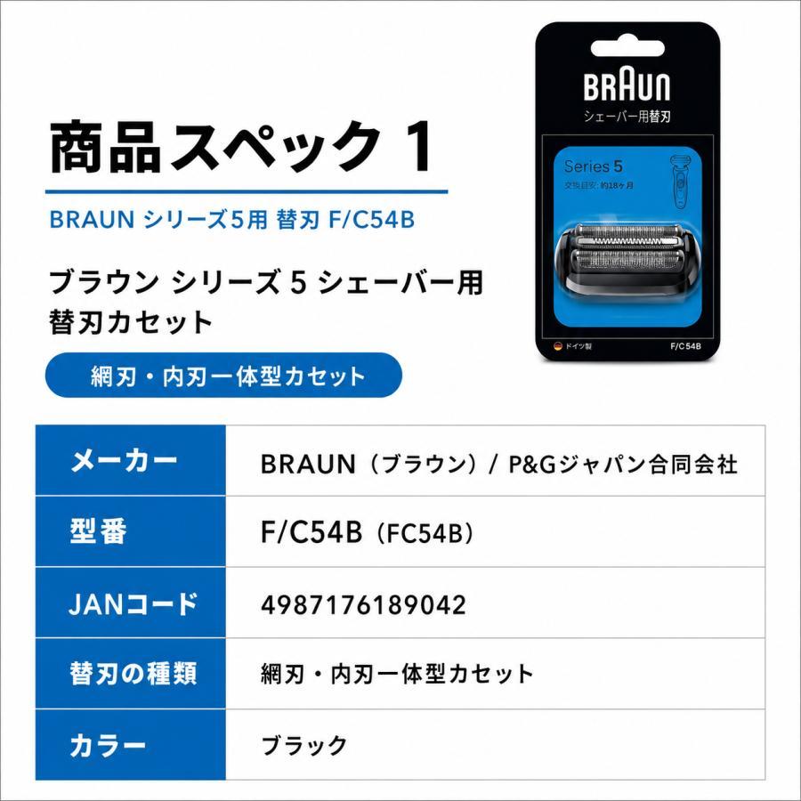 BRAUN Series 5 ブラウン シリーズ5 替刃 F/C54B 国内正規品 網刃内刃