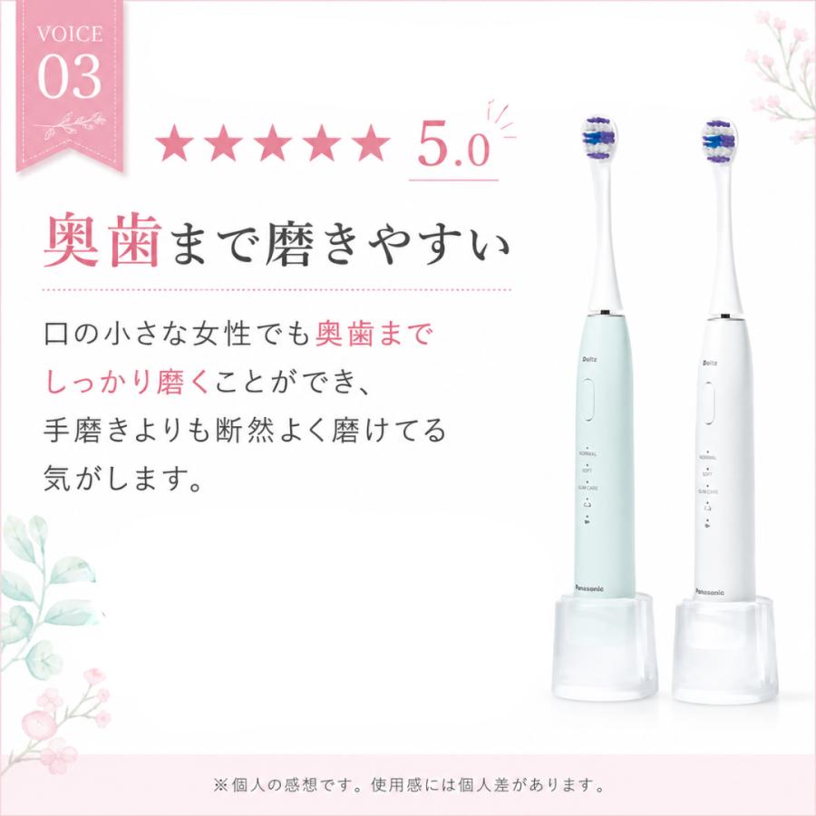 Doltz 電動歯ブラシ ドルツ パナソニック EW-DA18 ハブラシ 音波振動