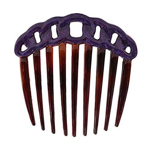 最安値 キャラバン Caravan フレンチ デコレーション ロープ デザイン ツイスト コーム べっ甲 エナメルパープル 944 安心の定価販売 Aleefsurgical Com