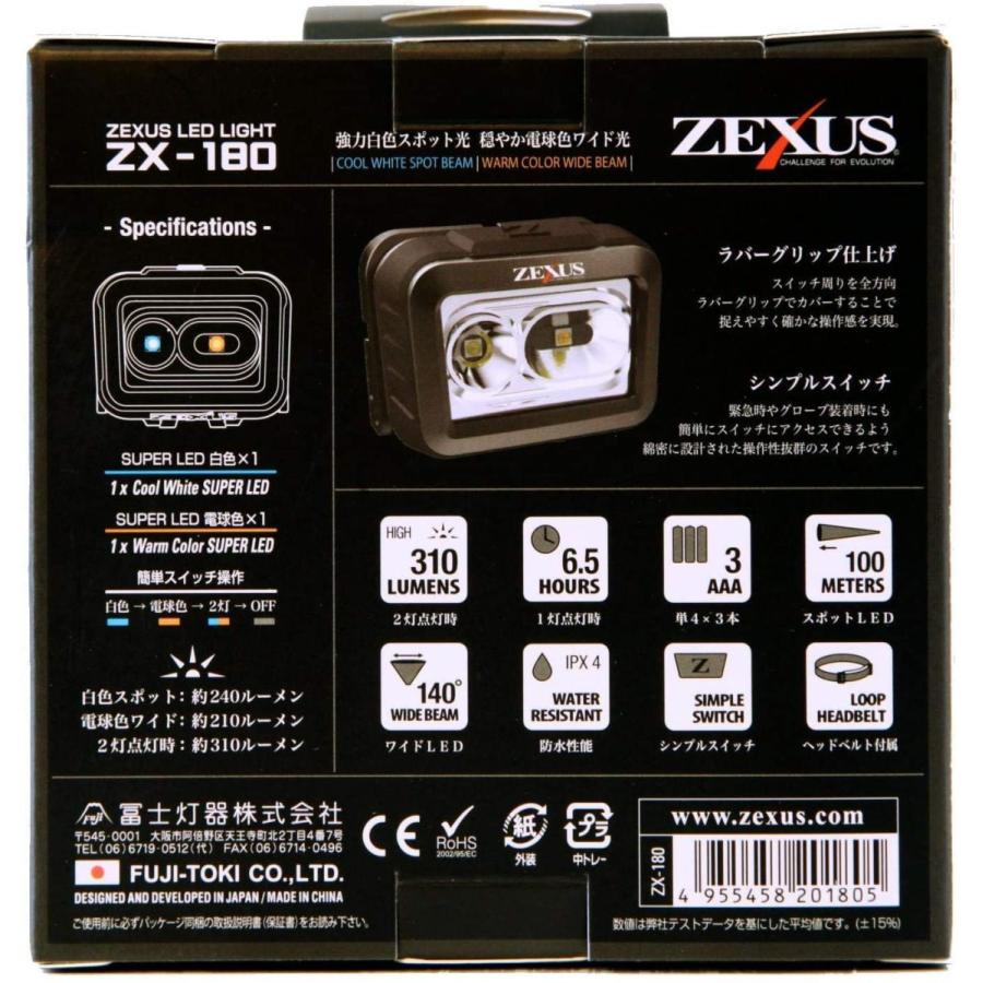 冨士灯器 ゼクサス LEDライト ZX-180 :20210529091140-00673:shop 
