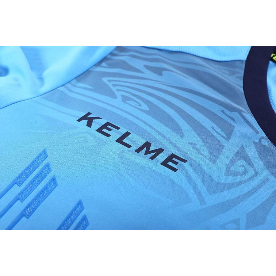 KELME 男性のサッカーゴールキーパー試合訓練のスペアセットの上着とズボン (ブルー, L）｜shop-rinana｜02