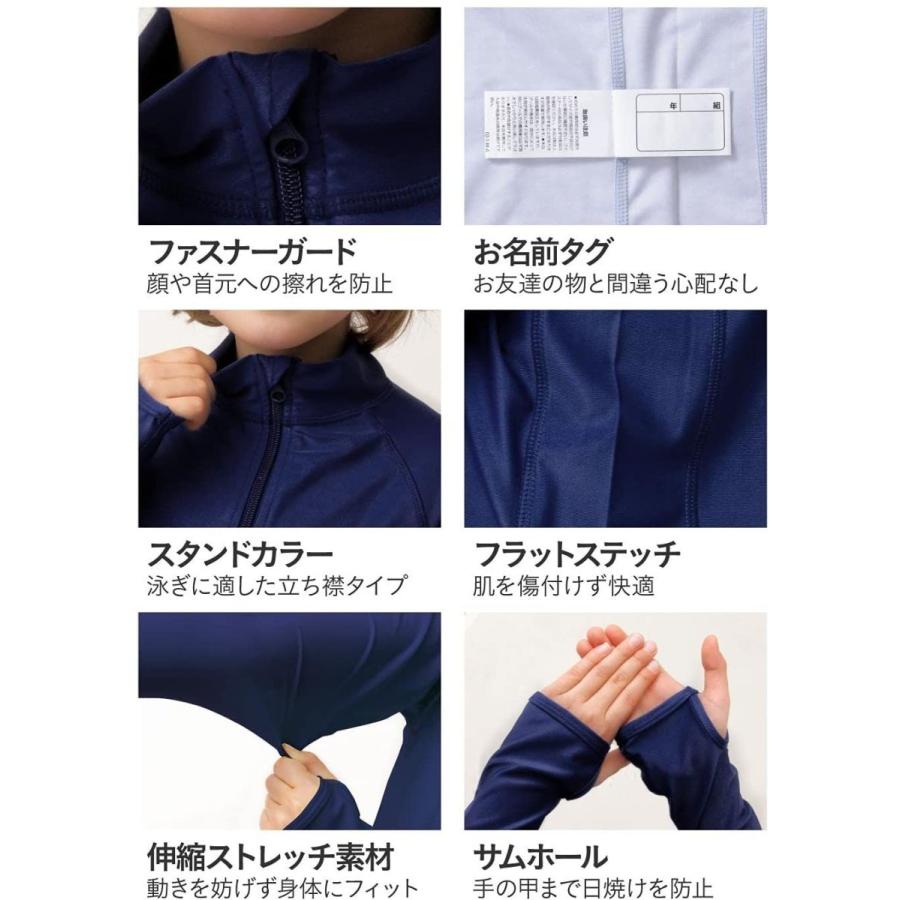 高級な Kicks キックス キッズ ラッシュガード フードなし スクール シャツ 紫外線98 カット Upf50 Kjr 300 Blk 1 Ecopreneur Pe