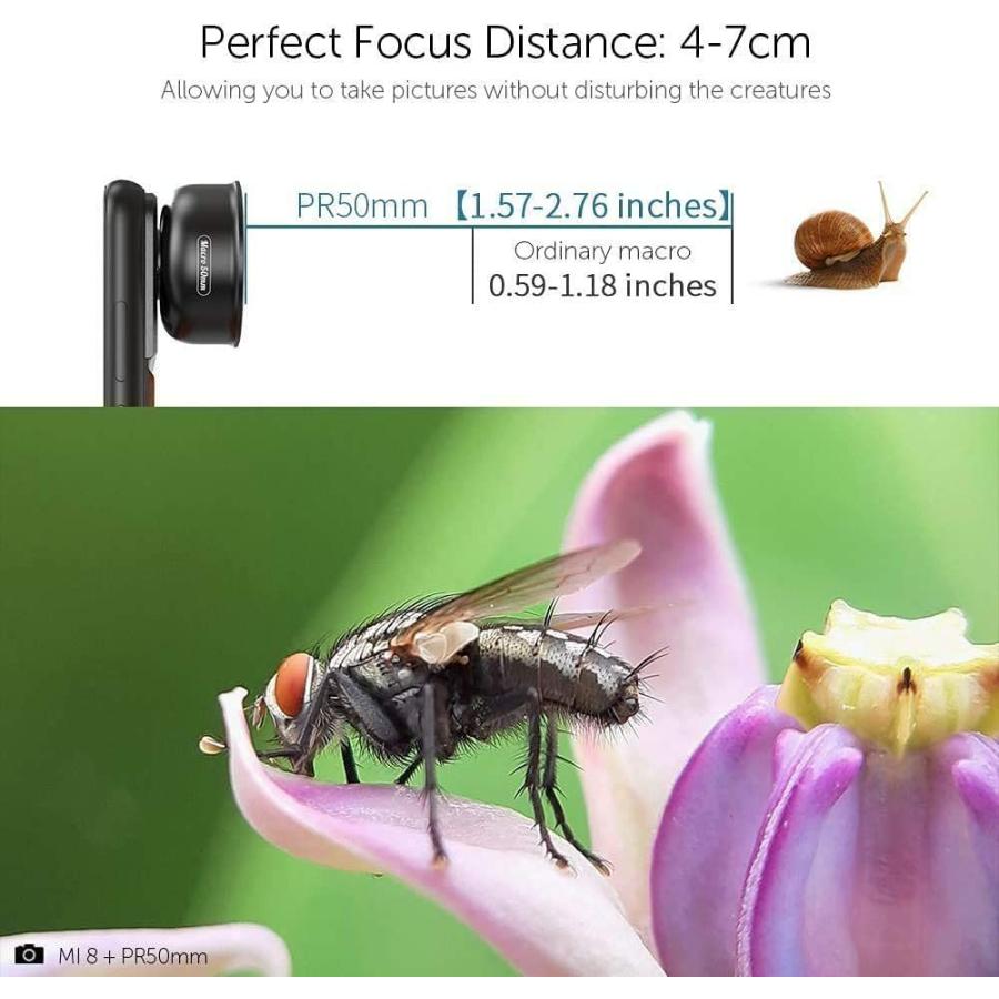 2021最新マクロレンズ Apexel HDマクロレンズ スマホ スマートフォン用レンズ スマホ用レンズ スマホ用撮影セット クリップ式｜shop-rinana｜07