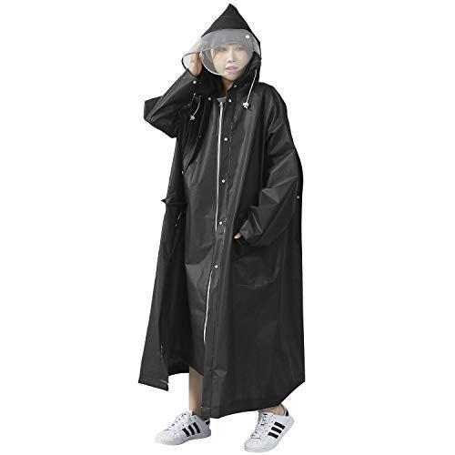 1240円 期間限定送料無料 Mnytyel21最新版レインコート 二重つば ポケット2個 メンズ レディース レインポンチョ ロング丈のおしれな レインウェア 梅