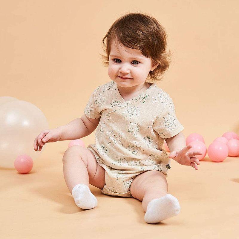 在庫あり 浴衣 甚平 夏 ベビー服 Nest Baby ロンパース 6 9ヶ月 カーキ かわいい 女の子 新生児服 カバーオール 半袖 ロンパース カバーオール Www We Job Com