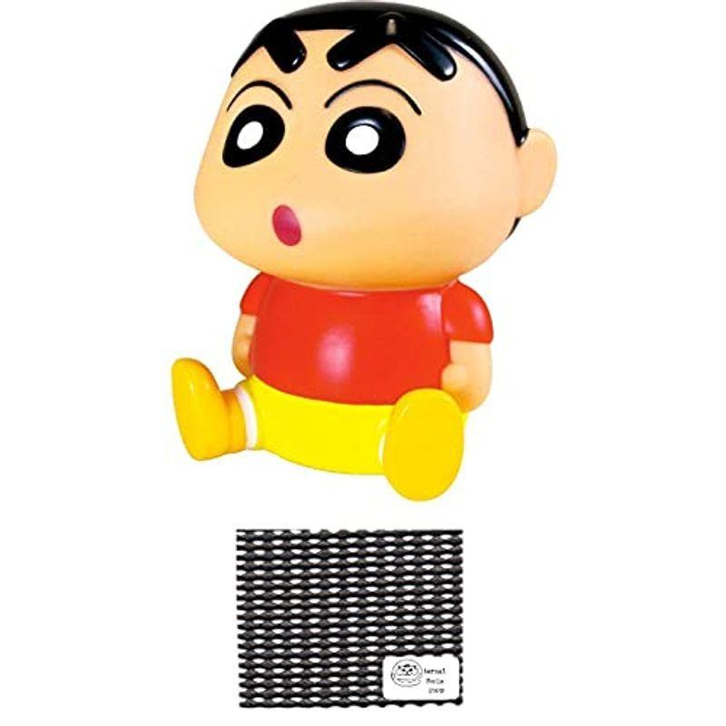 クレヨンしんちゃん 貯金箱 コインバンク ソフビ バンク しんのすけ 当店オリジナルロゴ入りすべり止めシート 2点セット 貯金箱 すべり止め Shop Rinana 通販 Yahoo ショッピング