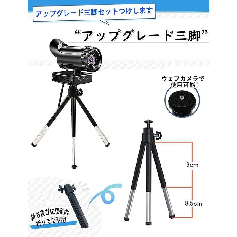 らくらく WEBカメラ ウェブカメラ HD1080P 200万画素 95°画角 パソコンカメラ ワイドサイズ対応 内蔵マイク skype会議｜shop-rinana｜06