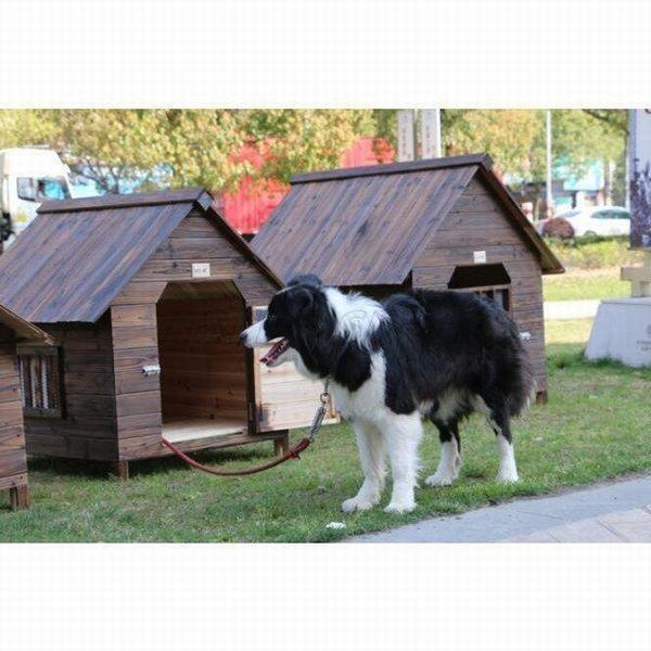 品質保証★外飼い屋外ハウス 天然木製 犬小屋 ペットハウス ドッグ 犬舎 三角屋根 脚付き 小型犬 中型犬 高床式設計 天然木製 犬小屋 ペットハウス ドッグ 犬舎 三角屋根 脚付き 小型犬 中型犬 高床式設計