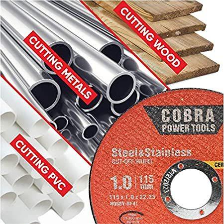【初回限定】 COBRA PTS 50-Pack Stai Metal Purpose General inch x7/8 1/2 4 Wheels Cut-Off 砥石、アクセサリー
